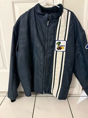 This item is a vintage Ford Cobra racing jacket